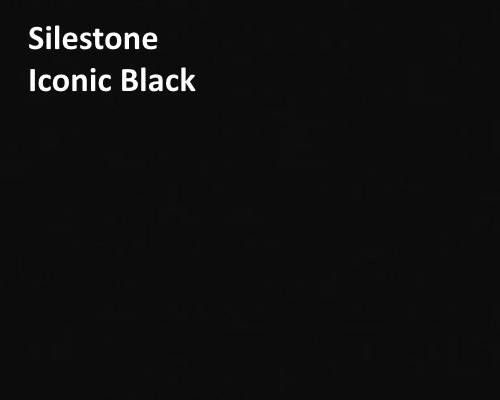 Кварцевый камень Silestone Iconic Black